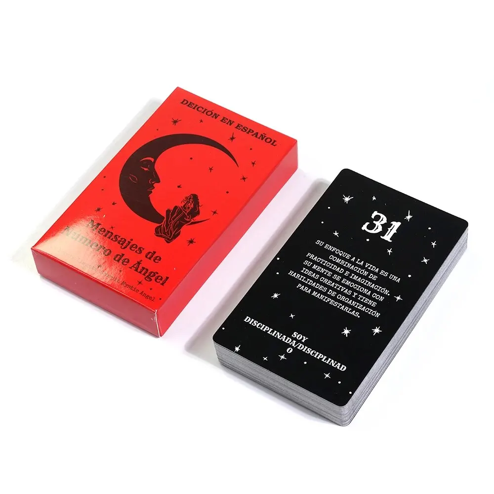 Or&aacute;culo En Espa&ntilde;ol Angel Number Messages 53 tarot cards Deck Future