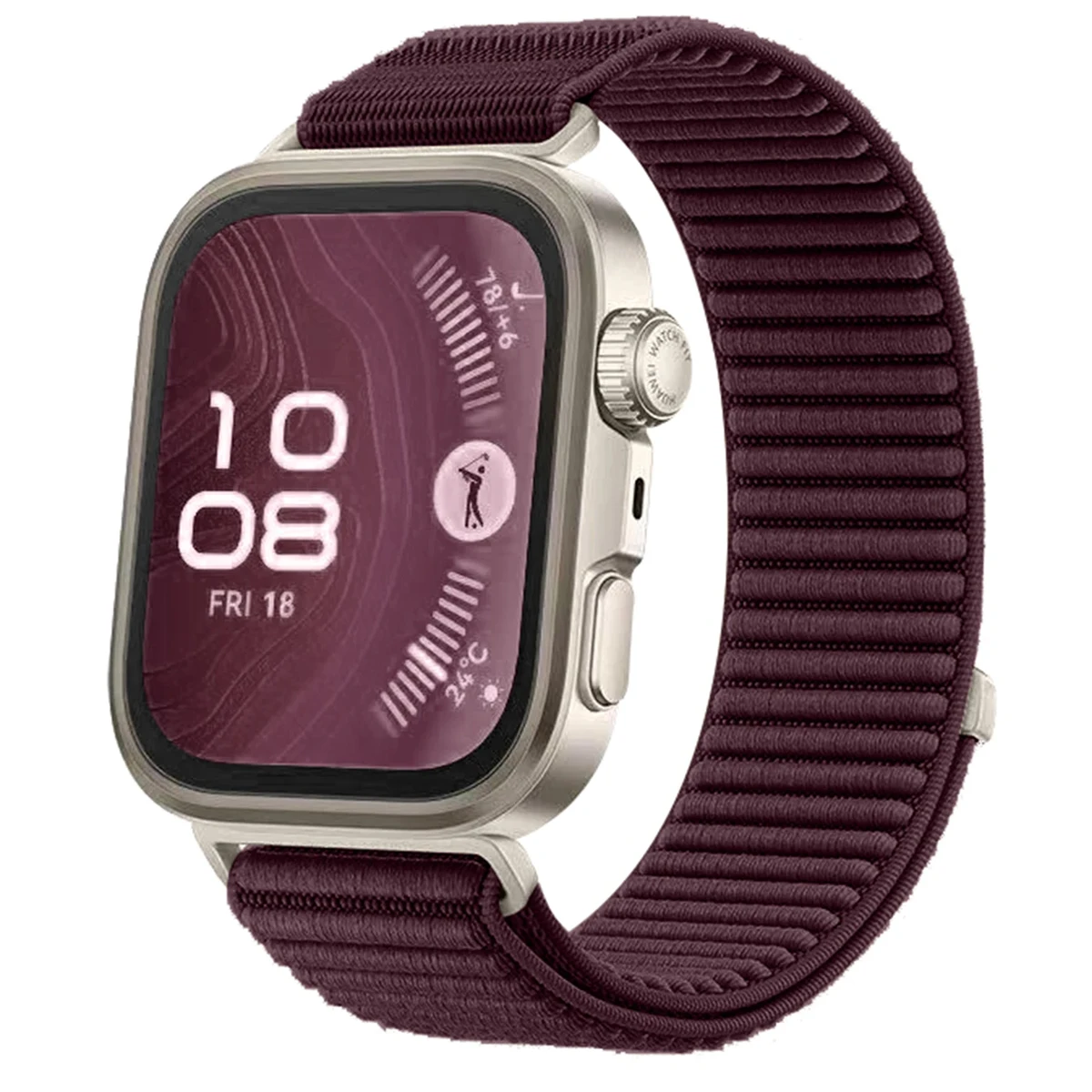 Enhanced Nylon Braided Loop Strap - Breathable Sports Wristband Bracelet