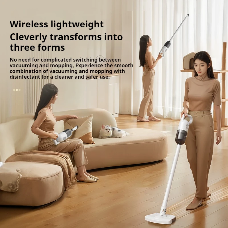 22000pa Multifunctional Handheld Vacuum Cleaner Powerful Suction HEPA Filter Wireless Vacuum Cleaner for Car Floor Household 4