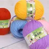 1Pc 50g Silk yarn for hand Knitting Cotton Crochet Thread Tricots Diy Knit Socks sweater blanket Hilos Para Tejer A Ganchillo 5
