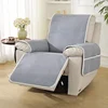 Quilted Anti-wear Sofa Cover Mat for Dogs Pet Kids Anti-Slip Recliner Sofa Slipcover Armchair Furniture Protector Cover Washable 6