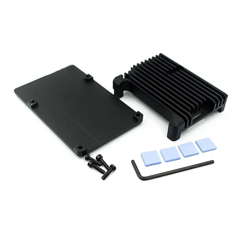 Aluminum Case with Dual Cooling Fan - Premium Metal Enclosure