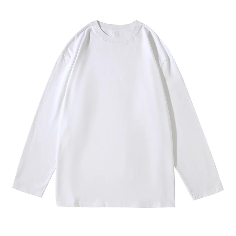 

Spring and autumn 2022 fashion brand cotton base long-sleeved T-shirt for men