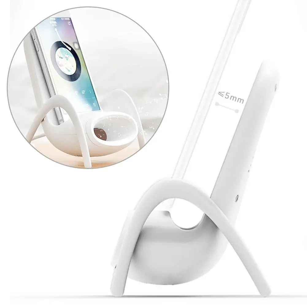 

Portable Mini Chair Wireless Charger Supply For All Phones Multipurpose Phone Stand with Musical Speaker Function H9L0