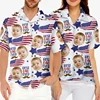 Custom Baby Photo Hawaiian Shirts For Men Women Tropical Flowers Leaves Pattern Personalized Custom Shirts Gift For Family 2