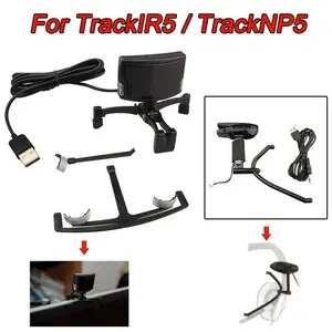 TrackIr 5 Optical Head Tracking System Bundle + Track Clip PRO,Head Tracker  for TrackIR5/TrackNP5, Head Tracking Head Aiming Flight Simulation :  : Videogames