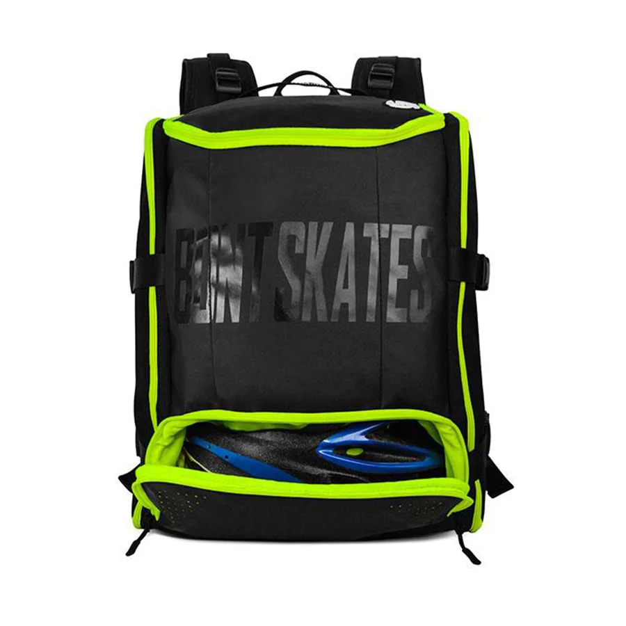 Bont Skate Bag Inline Speed Skates Backpack 100% Original Roller Skating Shoes Bag Helmet Holder Protective Knee Pads Bags
