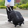 New Student School Bags Pull Rod Backpack Waterproof 2-6 Grade School Backpacks with Wheels Children Luggage Bag Stair Climbing 3