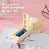 New Portable Mini Fan, Small Handheld Fan, Battery Version, 1-speed Air Cooler Fan Suitable for Office, Outdoor Travel Camping 5