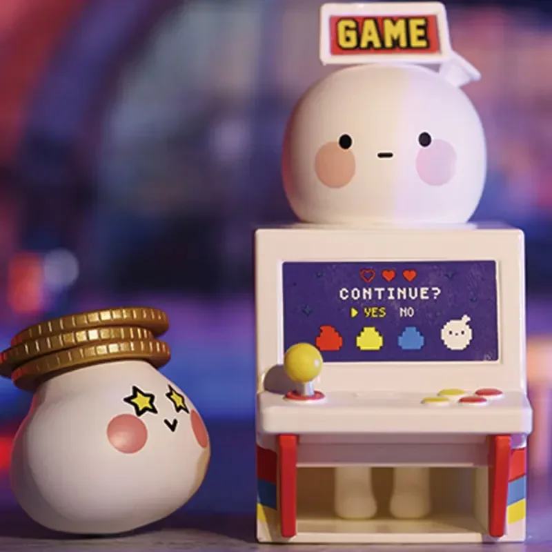 팝 마트 보보코코 작은 가게 시리즈 블라인드 박스 미스터리 박스 귀여운 장식품 피규어 홈 데코 데스크탑 모델 인형