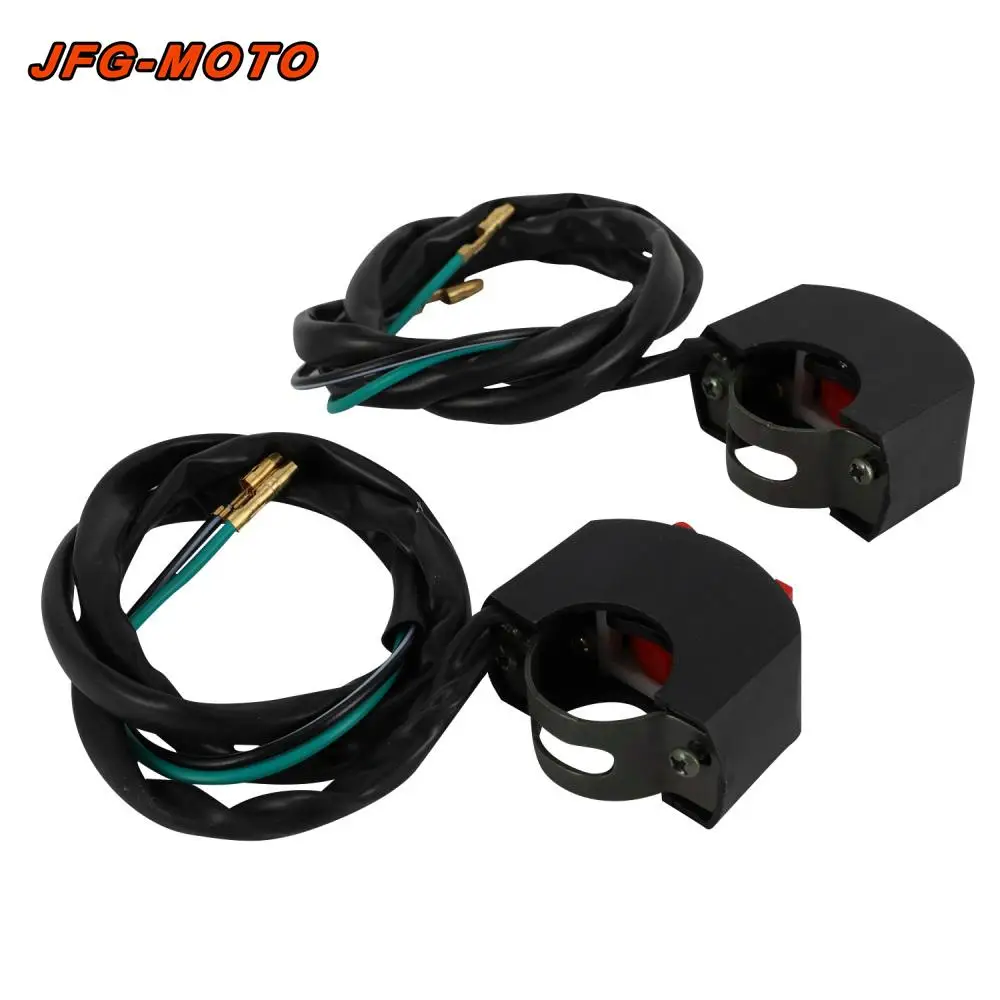 헤드라이트 혼 킬 스위치 회로 차단기 오토바이 액세서리 49 50 70 80 90 110 125 150cc 더트 핏 바이크 ATV용