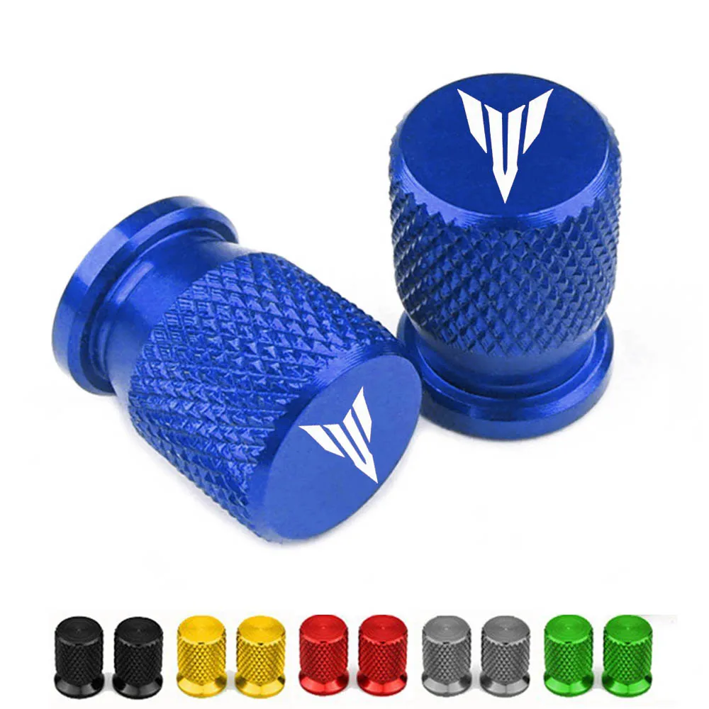 CNC aluminum tire valve stem caps 6 colors overview