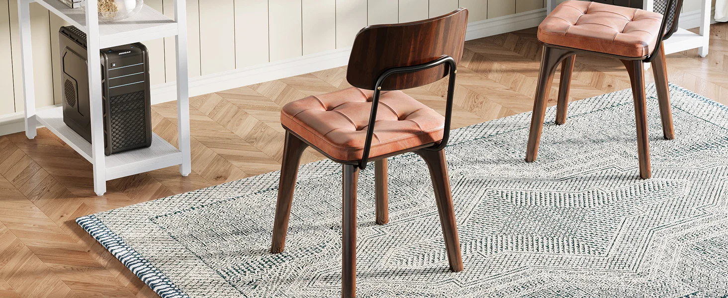 Tribesigns 78.74 Inches Extra Long Two-Person Desk with Monitor Stand