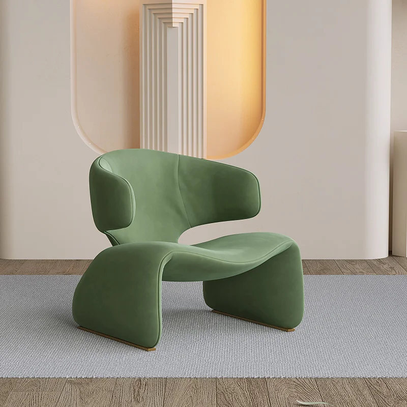 

Metal Nordic Living Room Chair Modern Balcony Portable Lounge Chair Minimalist Ergonomic Muebles De La Sala Home Furniture