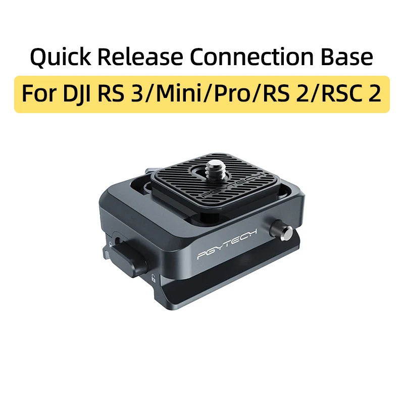 Per Dji Ronin Stabilizzatore Dji Rs 3/3 Mini/3 Pro/Rs 2/Rsc 2 In Lega Di Alluminio Morsetto A Sgancio Rapido Accessori Base Di Collegamento