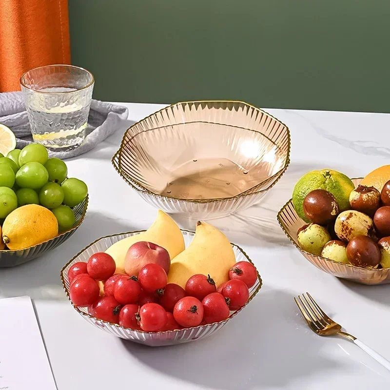 Table Plates for Serving Plates Dinnerware PET Partitioned Dish Snack Candy Cake Stand Bowl Food Fruit Set Tableware fruit plate ceramic dessert plates snack bowl snack dish