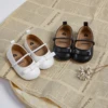 MYGGPP Flats For Infant Baby Girls, Dress Shoes Bowknot Princess Wedding Party 2