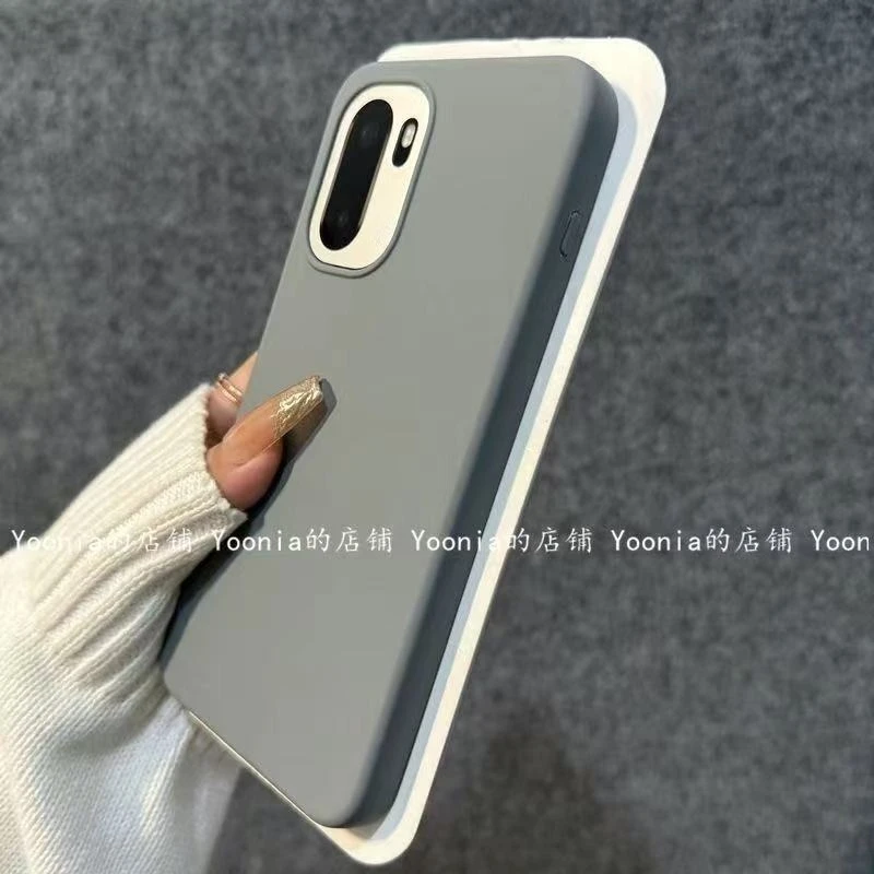 Premium Liquid Silicone Dirt-Resistant and Anti-Drop Case Cover - Skin-Friendly Protection
