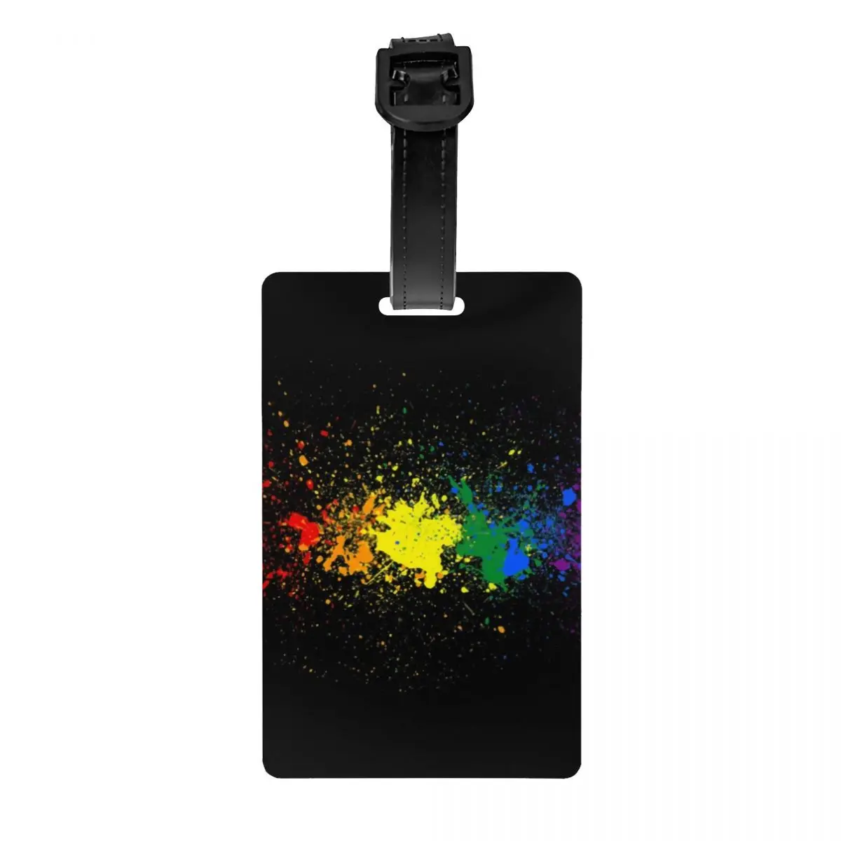 

Rainbow LGBT Lesbian Luggage Tag for Suitcases Fashion Gay Pride Baggage Tags Privacy Cover Name ID Card