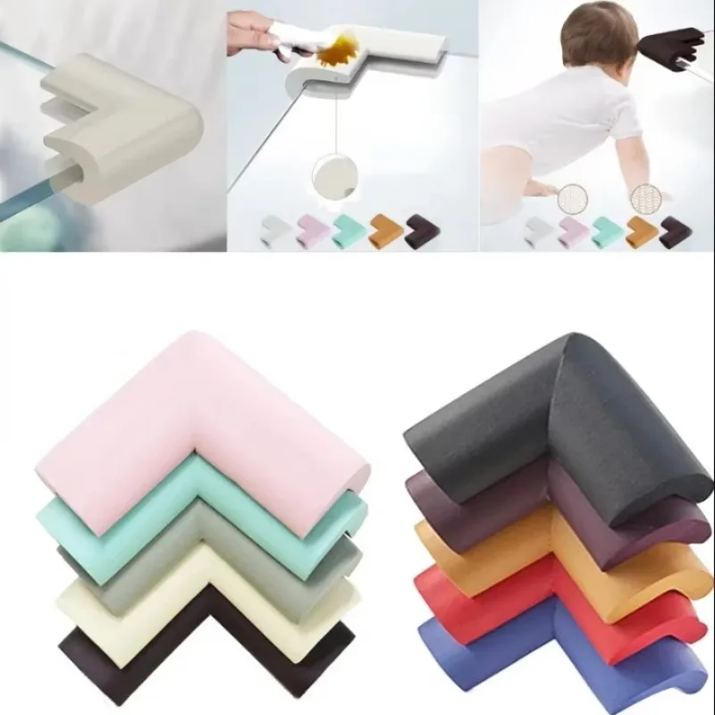 Table Corner Protector 4pcs Baby Safety Corner Protector Child Protection Glass Coffee Table Angle Table Corner Protector Tape Baby Head silicone table corner protector table edge protector furniture anti collision strip head protector