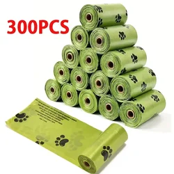 Eco - Friendly Biodegradable Scented Pet Waste Bags with Dispenser - Bulk Pack (10 rolls)