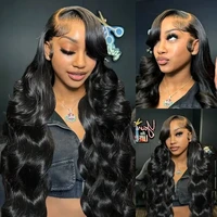 30 40 Inch 220 Density Body Wave Human Hair Wigs Chocolate Brown Lace Front Wig 13x6 Hd Lace Frontal Wig for Black Women Choice 2