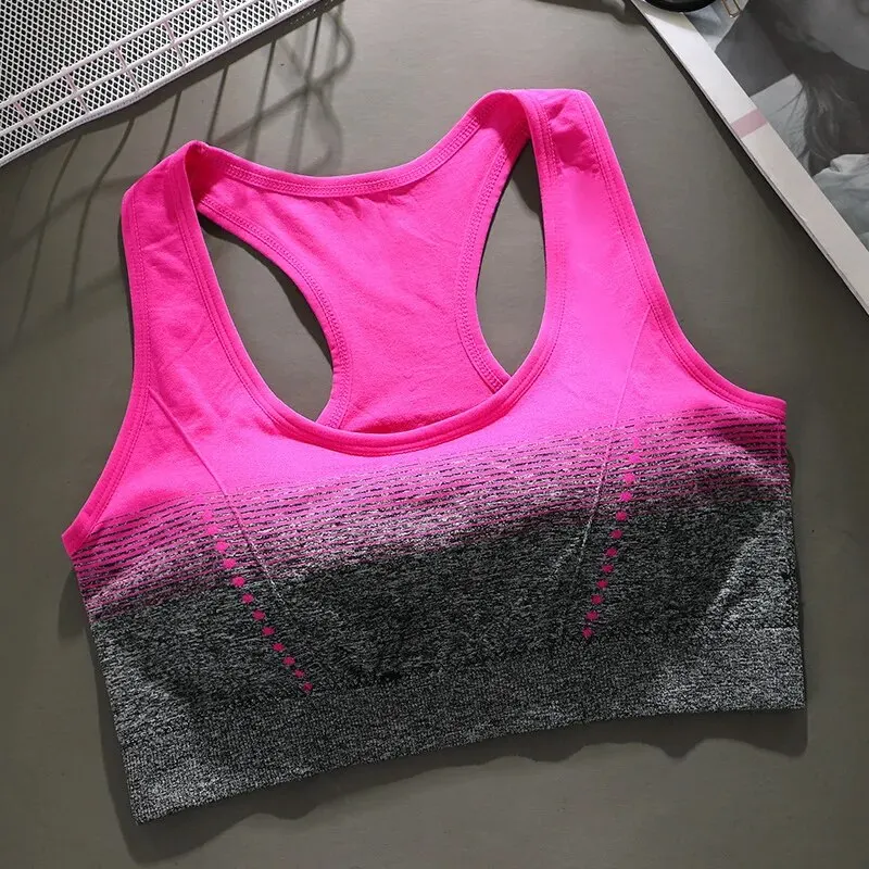 Seamless Sports Bra, Shock-absorbing, Steel Ring Free, Fashionable Vest, Breathable, Quick Drying Yoga Vest, Stress Free Fitness Best Sellers In Women's Clothing