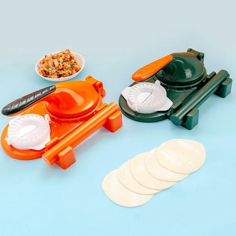 

Dumpling Mold Pressing Dumpling Skin Rolling Dough Dumpling Machine Noodle Press Household Manual Baking Pastry Machine Kitchen