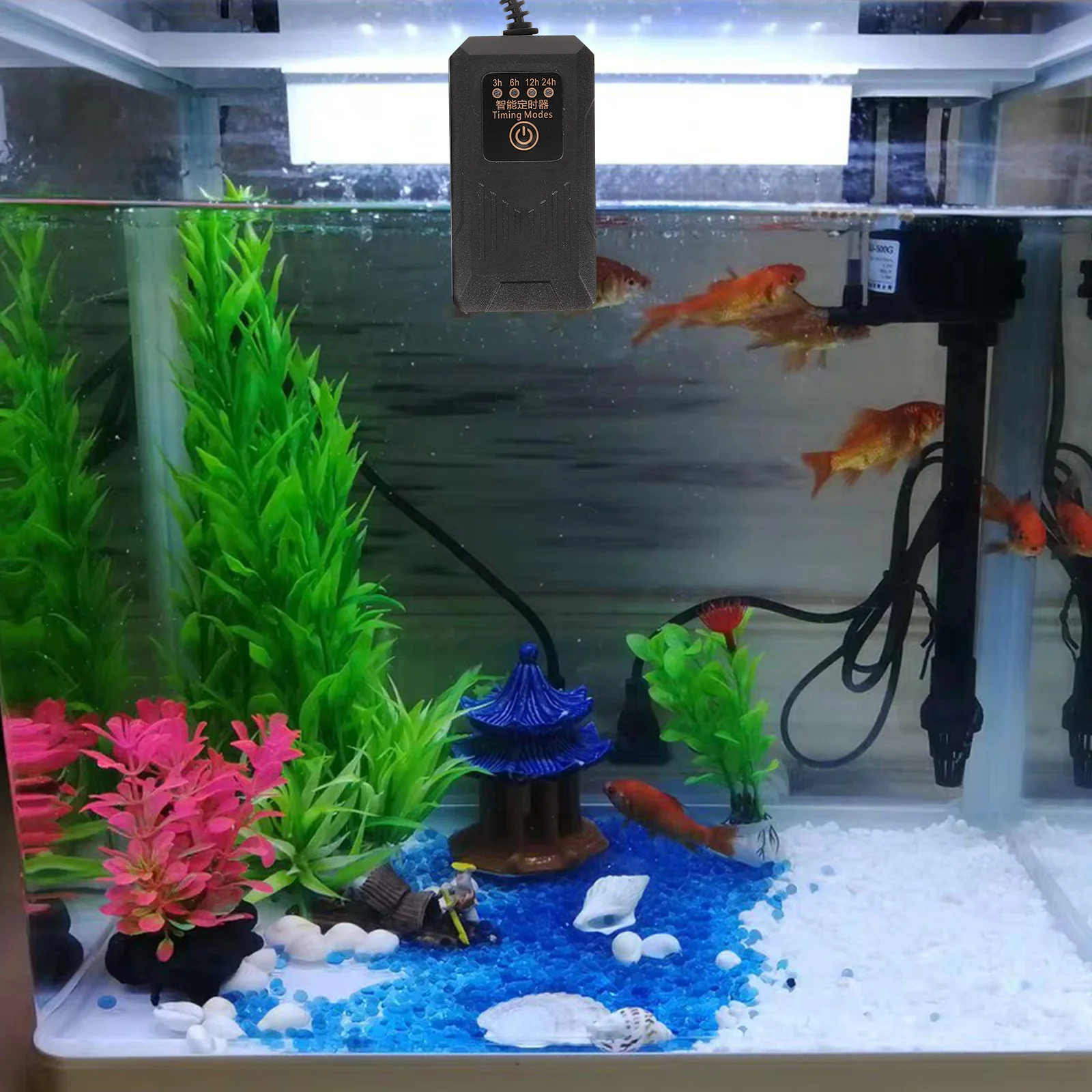 Fish Tank Timer Electric Timers Lights Aquarium Accessories Adjustable Indoor