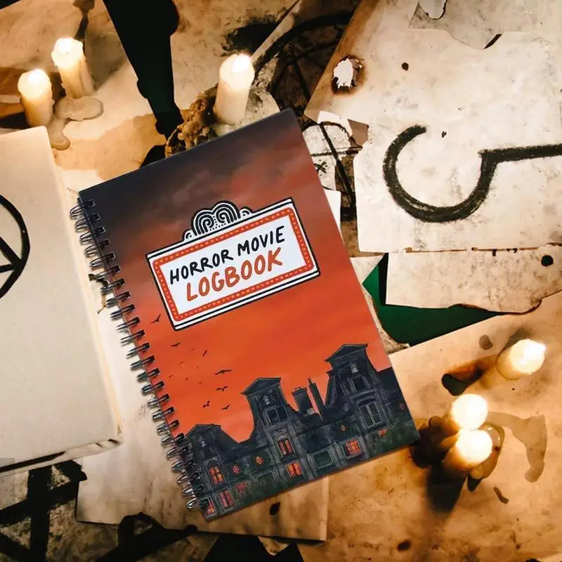 

Блокнот из фильмов ужасов, блокнот из фильмов ужасов, блокнот из мультфильмов, запись из мультфильмов, блокнот из 100 страниц, блокнот из мультфильмов ужасов