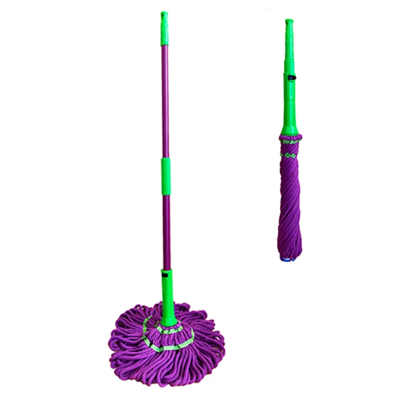 mop No need to wash the mop by hand Twist water mop Rotary mop cleaning tool foldable mop