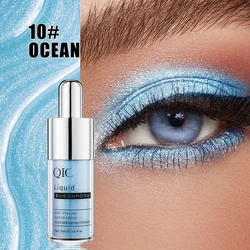 Radiant Diamond Sparkle Liquid Eyeshadow - Metallic Glitter, Waterproof & Quick - Dry for Brightening Eye Makeup (10)