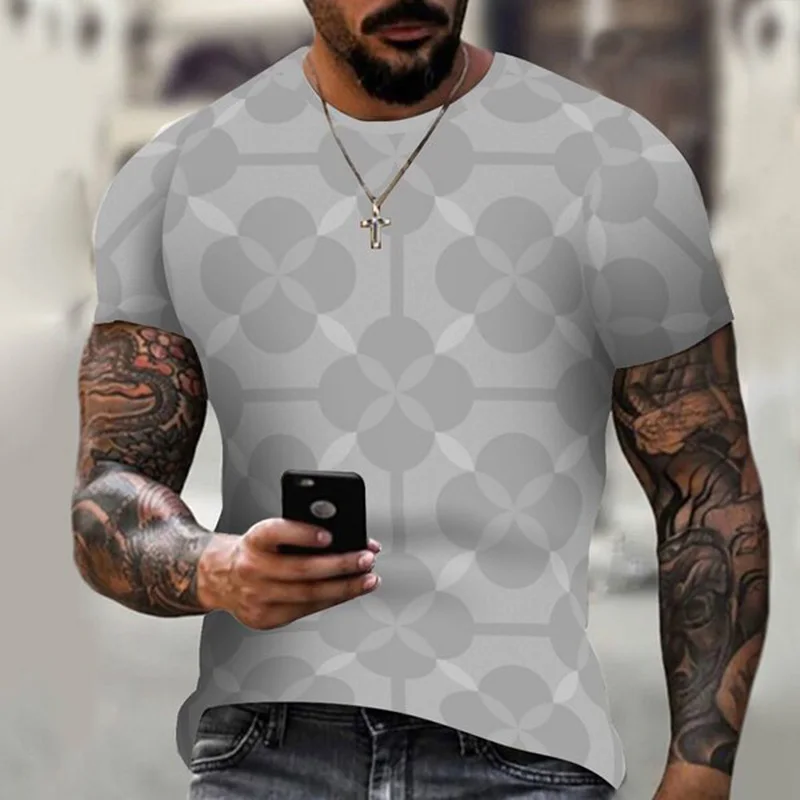 

Summer Men Fashion and Casual Short Sleeve Printed T Shirt