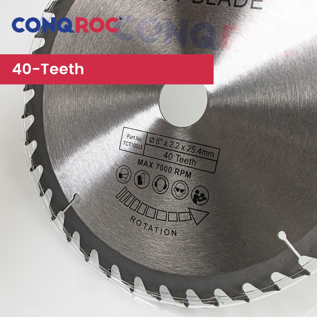 200x25.4mm 40-Teeth TCT Circular Saw Blade Tungsten Carbide Tipped Woodworking Cutting Disc