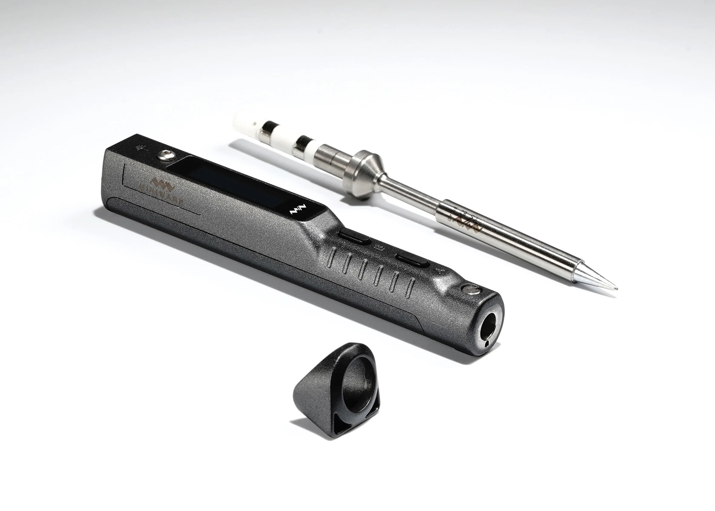 Miniware TS101 Soldering Iron Electric 65W Temperature Programmed LCD New Upgraded TS100 With Soldering Tip Set