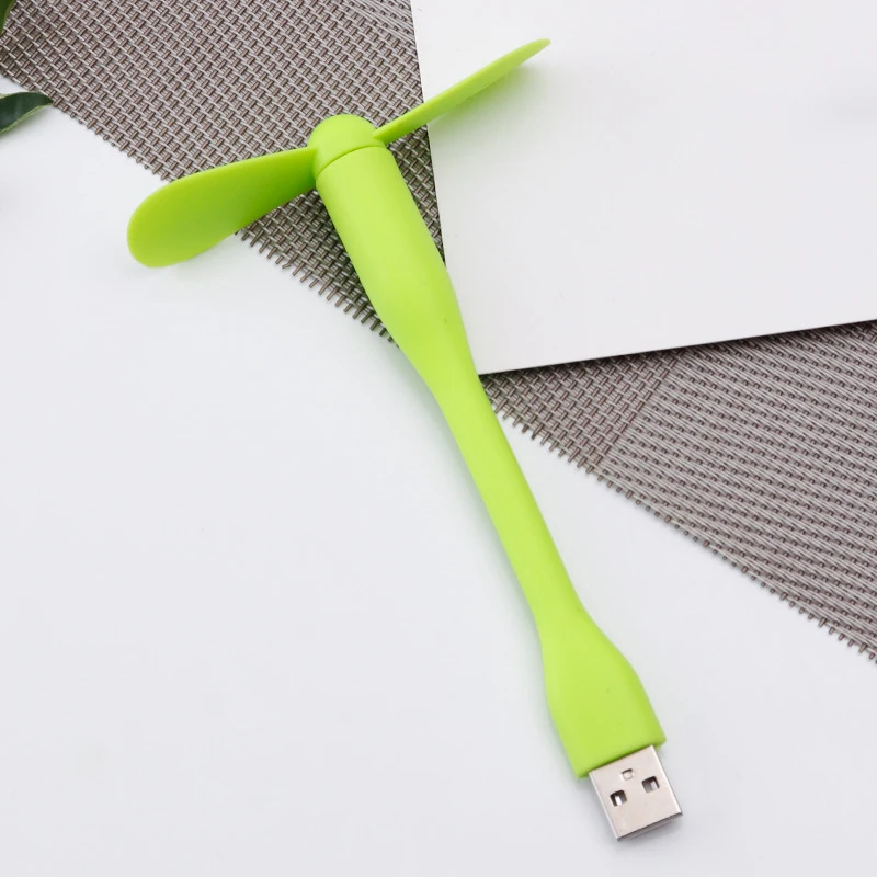 Hot Selling USB Mini Fan Detachable Flexible Portable USB Fan Suitable for All Power Output Gadgets Summer Cooling Artifact