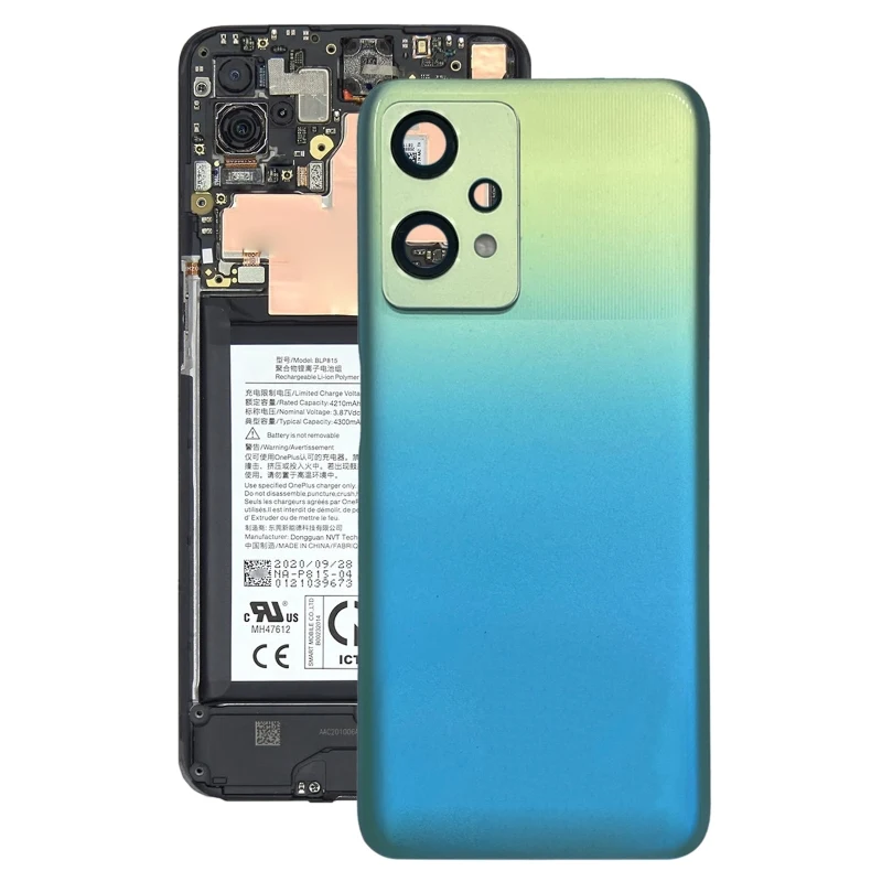 

Original Battery Back Cover for OnePlus Nord CE 2 Lite 5G with Camera Lens Cover Phone Rear Housing Case Replacement