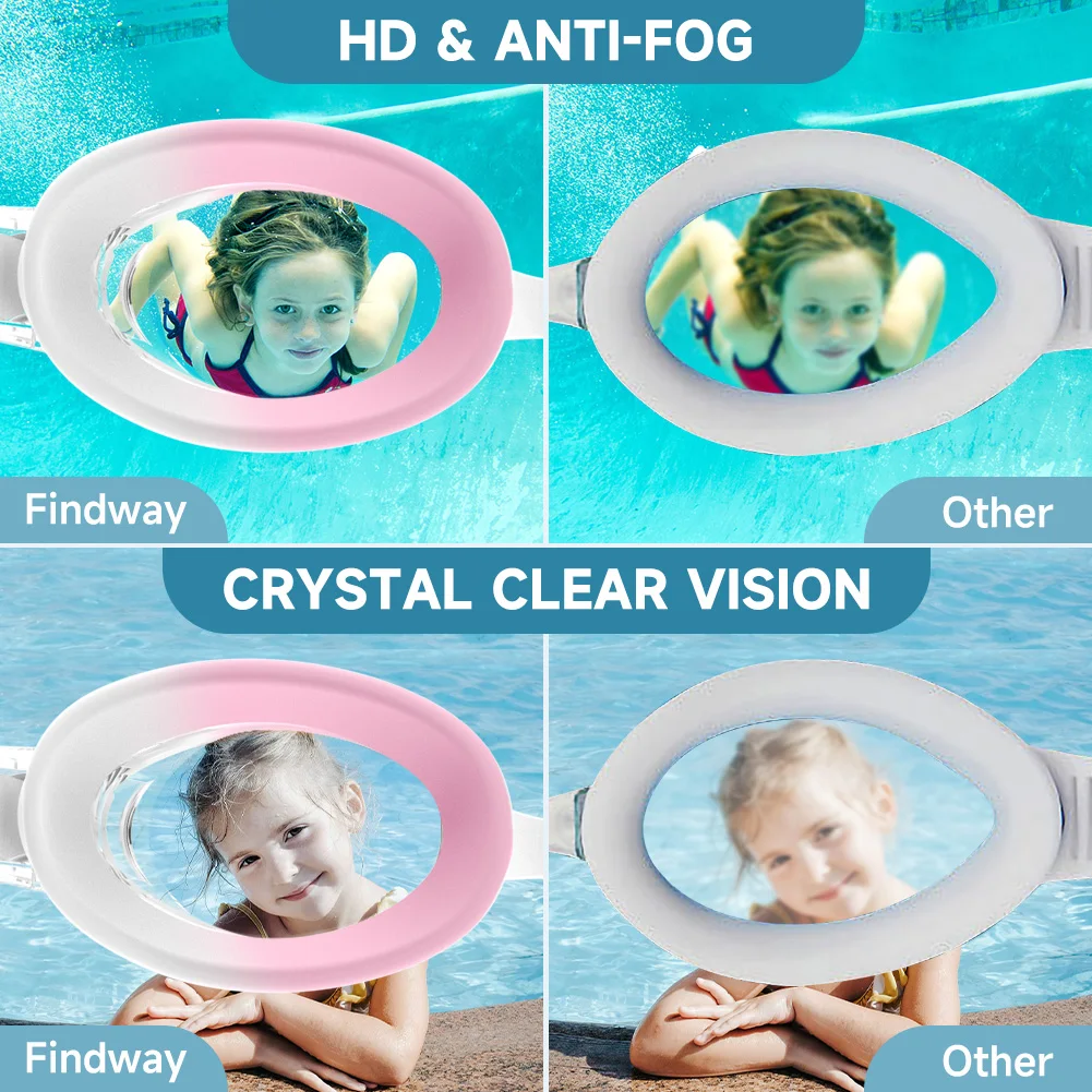 Lunettes De Natation - ZERONE - Antibuée HD - Silicone - Grand Angle