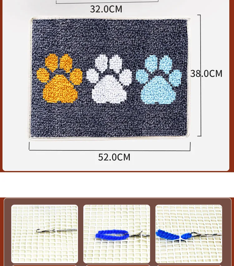 Latch Hook Tapestry Kit 4