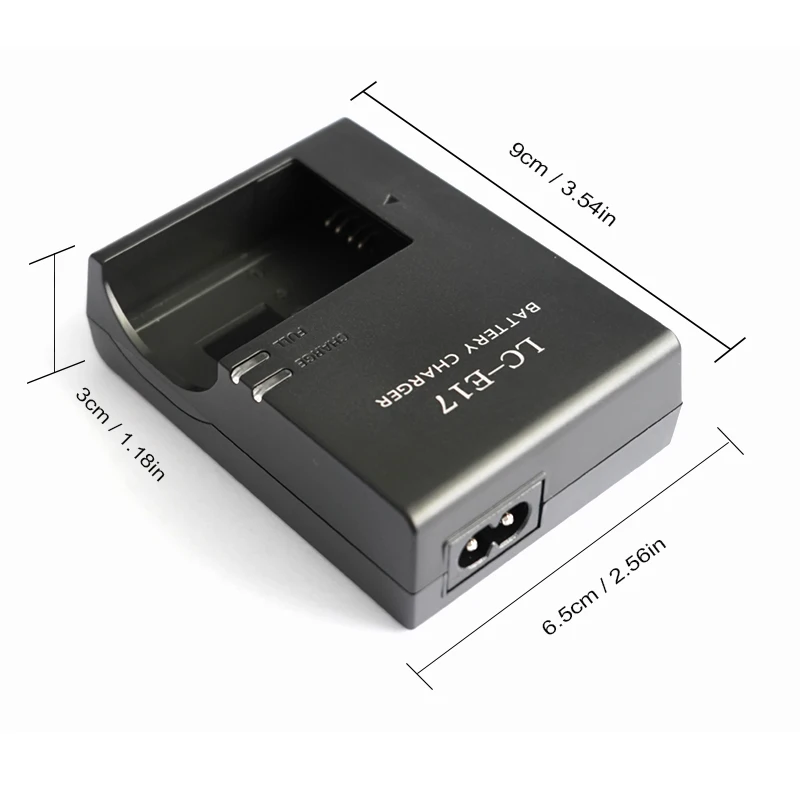 Charger Adapter Battery Charger Power Supply Adapter Battery Charger Adapter LC-E17 E17E Battery Charger For Canon EOS 200D M3 M5 M6 750D 760D T6i T6s 800D 77D Kiss X8i Camera LPE17 LP-E17 Battery Charger
