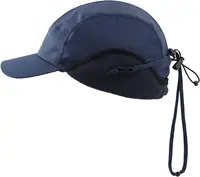 Waterproof Winter Cap Fleece Lined Earflap Hat Cozy Mens Headgear Warm Weather Protection Baseball Style Headwear Outdoor Cold 2