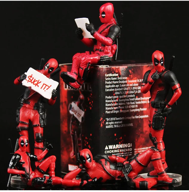 10 Styles Optional Car Interior X-man Deadpool Auto Dashboard