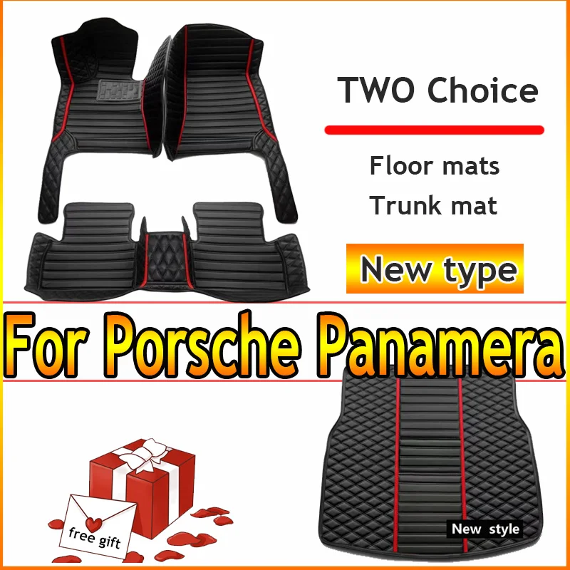 

Car Mats Floor For Porsche Panamera 970 Chassis G1 SWB 4seat 2009~2013 Anti-dirt Car Floor Mats Right Hand Drive Car Accessories