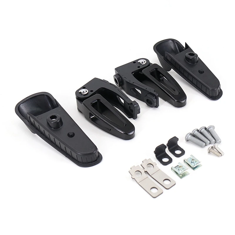 

Motorcycle Accessories Rear Passenger Foot Pegs Mount Black Pedal Accessories For Vespa GTS 300 GTS300 Gts300 Gts 300 2021 2022