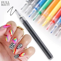 Professional Graffiti Nail Art Pen Drawing Abstract Stripe Lines Waterproof Nail Gel Polish Painting Liner Manicure Tools CH2062 1