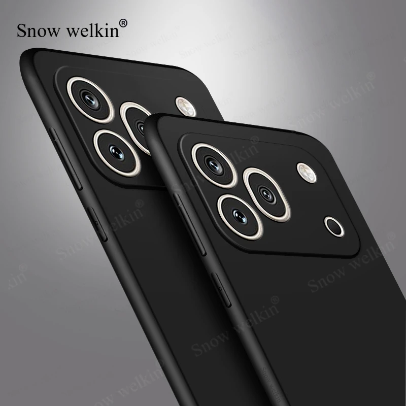 Premium TPU Soft Silicone Back Phone Cover Case - Elegant and Durable Protection