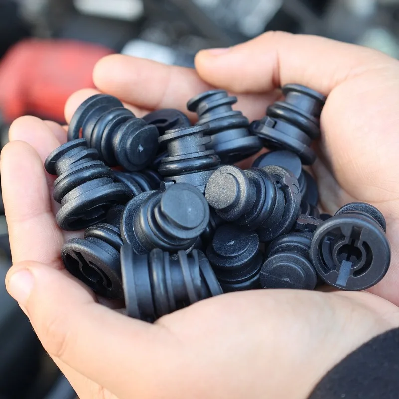 Black Engine Oil Drain Plug Screw Cap Sump Pan Nut Bolt – 10/20pcs
