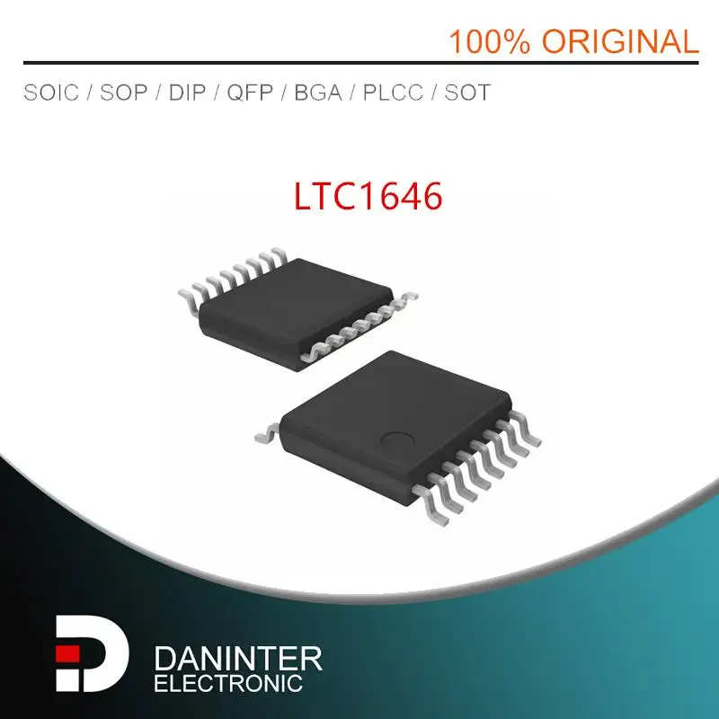 

LTC1646 16461 LTC1646IGN 1646I LT1646I LTC1646CGN SSOP16 5PCS/LOT