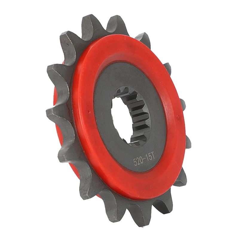 15T Motorcycle Front Sprocket Chain Wheel Front Fly Wheel Pinion 15 Replacement For Suzuki GW250 GSX250R DL250 Zontes 310