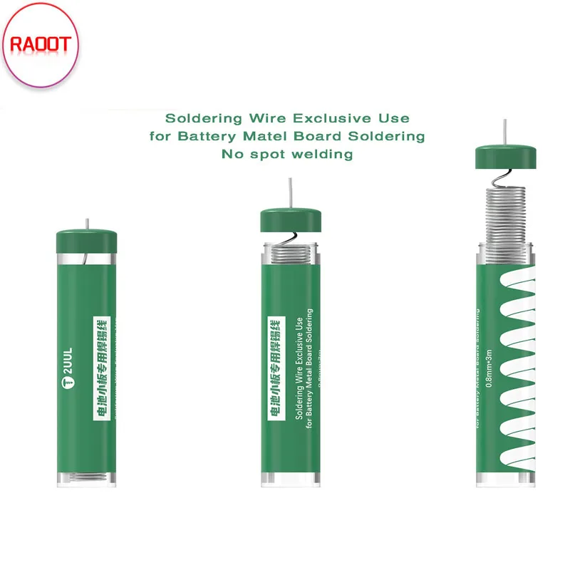 Solder Suction Wire 2UUL AMAOE SS-08MM Relife RL 444 Nickl For iPhone Battery Repair